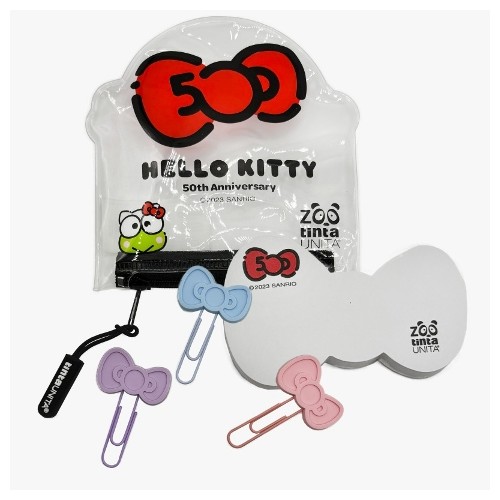 Mini Desk bigliettini e graffette Hello Kitty...