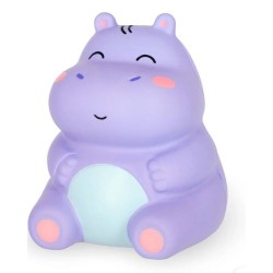 Pupazzo Antistress Squishy Profumato Legami Stress Less Hippo Ippopotamo