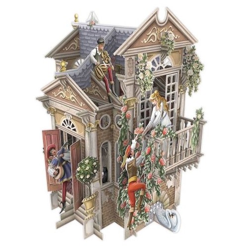Biglietto 3D Pop-Up Romeo e Giulietta