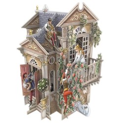 Biglietto 3D Pop-Up Romeo e Giulietta