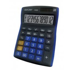 Calcolatrice da tavolo elettronica 12 cifre 105x149x27mm