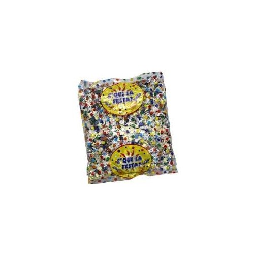 Coriandoli multicolor busta da 100gr