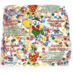Coriandoli multicolor busta da 500gr