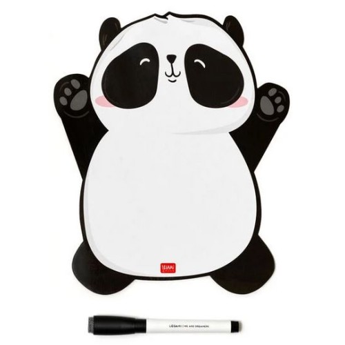 Lavagna Magnetica Panda con Pennarello Legami