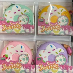 Mini bag con tracolla Donuts in silicone