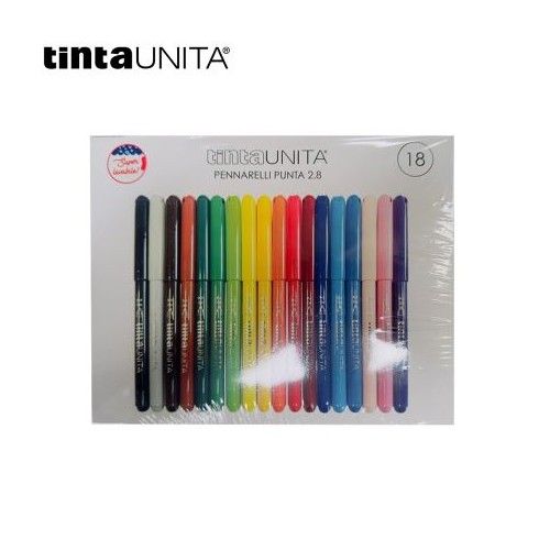 Pennarelli Tinta Unita punta sottile 2.8...
