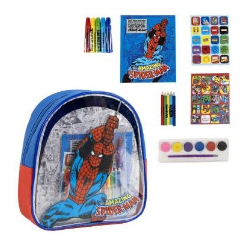 Spiderman Zainetto Coloring