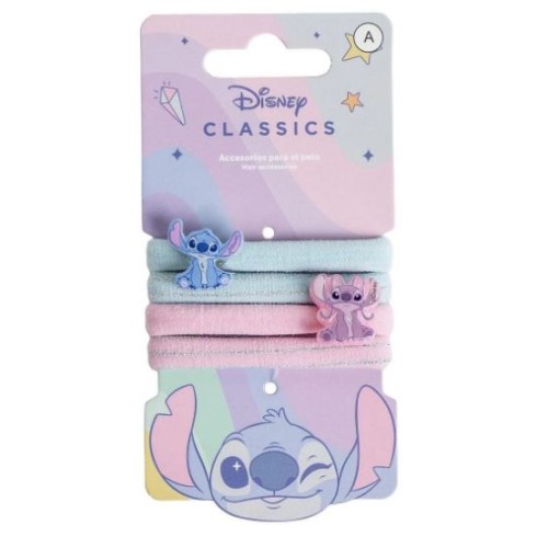 Set 4 elastici Stitch con charm