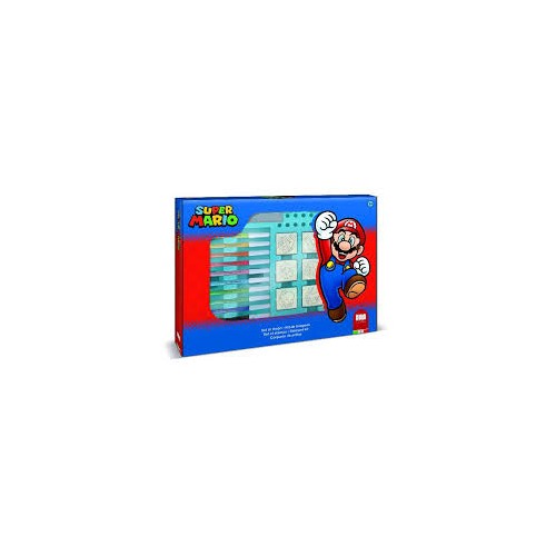 Valigiotto Super Mario Bros con album da...