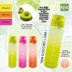 Borraccia Motivazionale Tinta Unita Glow Spring