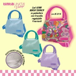Borsa Termica con Tracolla Tinta Unita Vintage Spring