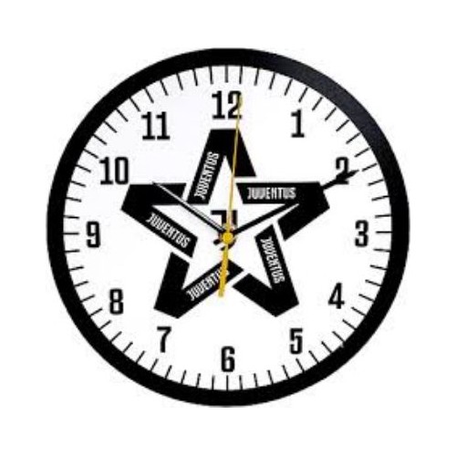 Orologio da parete in plexiglas 24 cm Juve con...