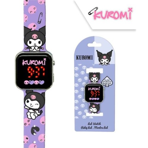 Orologio da polso digitale Led Kuromi