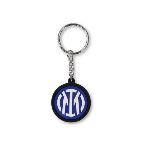Portachiavi in gomma con logo Inter
