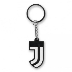 Portachiavi Juventus in Gomma con Logo Ufficiale
