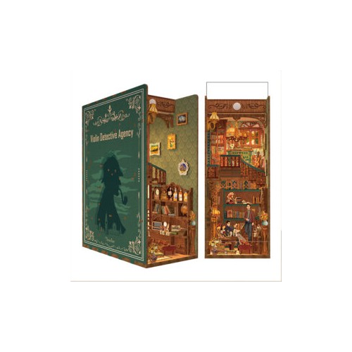 Violin Detective Agency 3D Puzzle book nook 286...