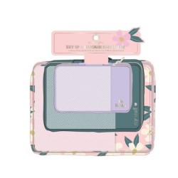 ORGANIZZATORE PER BAGAGLI IN 3 MISURE MY STUFF TRI-COASTAL