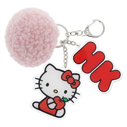 Portachiavi Hello Kitty con Pon Pon e Charm