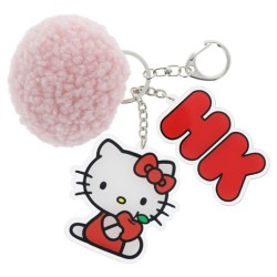 Portachiavi Hello Kitty con Pon Pon e Charm