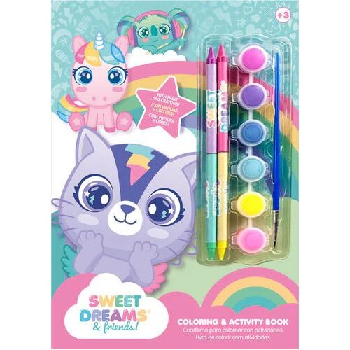 Coloring e Activity Book Sweet Dreams