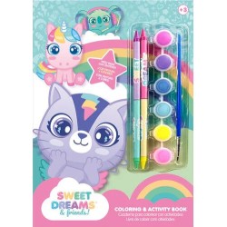 Coloring e Activity Book Sweet Dreams