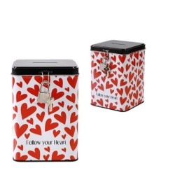 Salvadanaio con Lucchetto Follow Your Heart