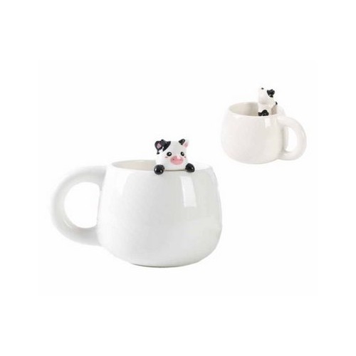 Tazza in Ceramica in 3D Mucca