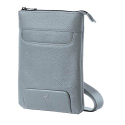 Borsa tracolla uomo City bag piccola Gate Trended azzurro-grigio InTempo