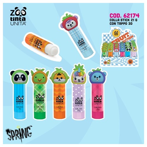 Colla stick 21gr tappo 3D Fruit Collection...