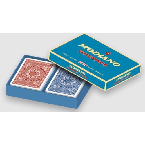 Carta da gioco francesi Modiano per Burraco...