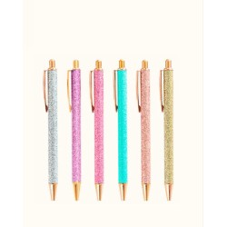 Penna a sfera fusto glitterato Doroty