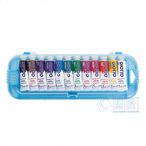 Tempere giotto conf. 12 pz 7,5 ml