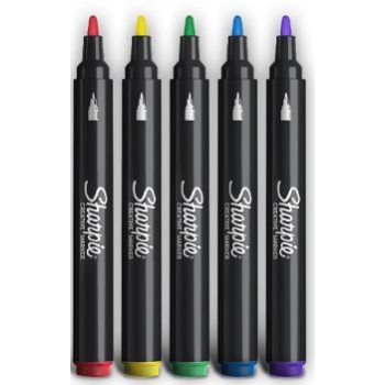 Pennarello acrilico a base d'acqua Sharpie punta tonda a...