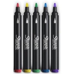 Pennarello acrilico a base d'acqua Sharpie punta tonda a proiettile