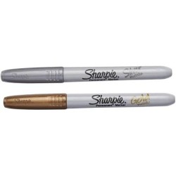 Pennarello permanente Sharpie punta fine Metallic