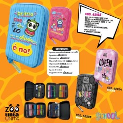 Astuccio One Time Tinta Unita Zoo