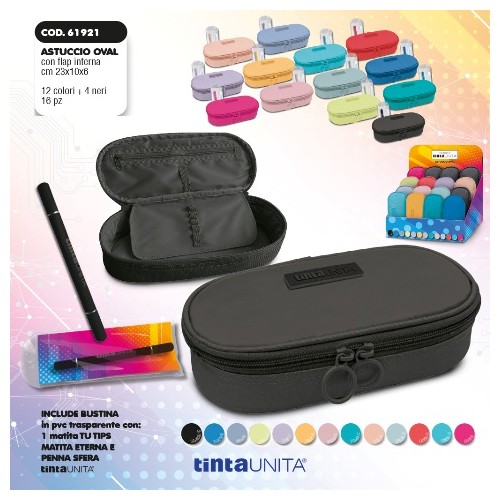 Astuccio Oval Tinta Unita Excellent con...