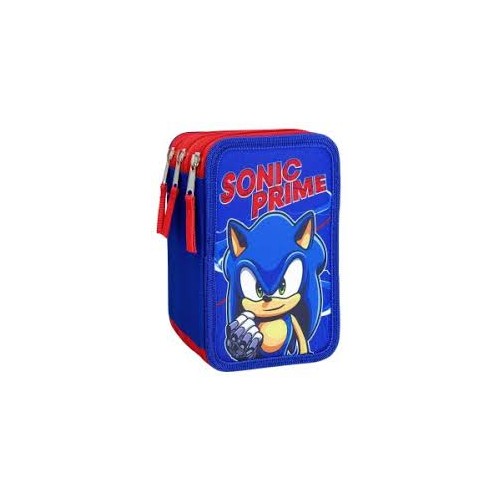 Astuccio triplo Sonic Prime