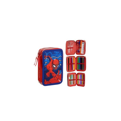 Astuccio triplo Spiderman
