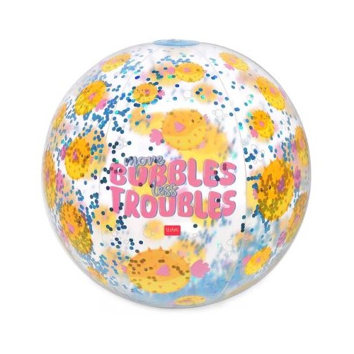 Palla da Spiaggia Gonfiabile Glitter Legami