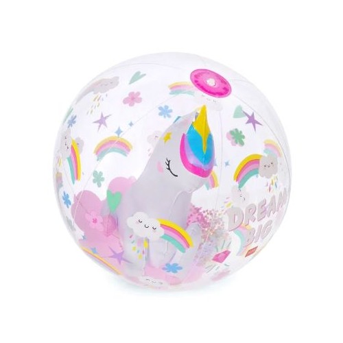 Palla da Spiaggia Gonfiabile Unicorno Legami