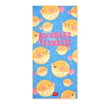 Telo Mare Beach TowelPUFFERFISH Legami