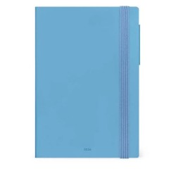 Agenda 12 Mesi Giornaliera - Medium - 2026 - AZZURRO