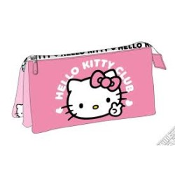 Astuccio bustina Hello Kitty triplo scomparto