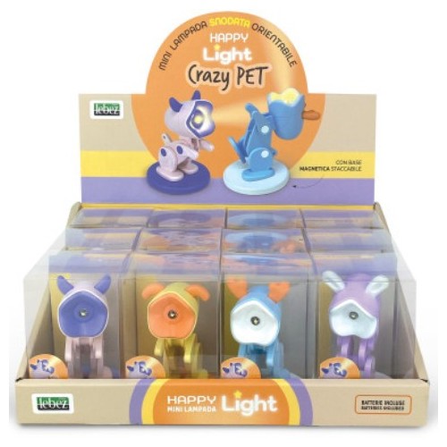 Lampada Happy Light Mini Dog crazy pet