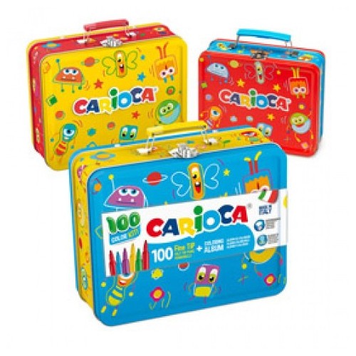 Valigetta Color Kit con album da colorare e 100...