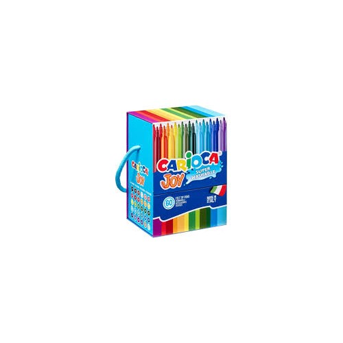 Scatola regalo hard box 60 pennarelli Carioca Joy
