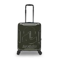 Valigia trolley Travel Line Invicta con cucitura zip gialla