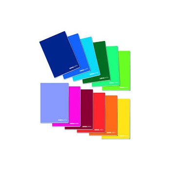 Maxi Quaderno A4 Tinta Unita Excellent Fashion rigatura 4mm