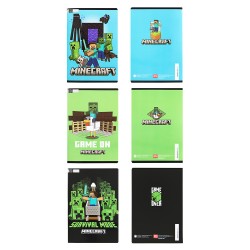 MAXI QUADERNO A4 PIXEL MINECRAFT RIGHE 1R